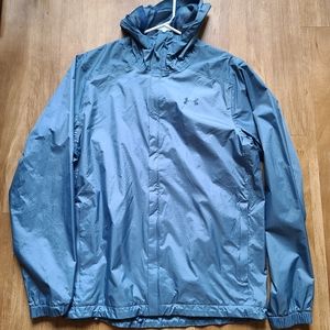 Blue Under Armor Wind Breaker